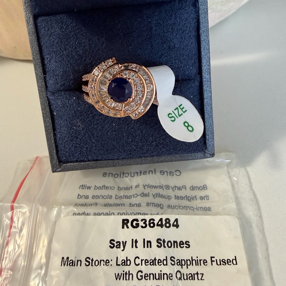 “Say it in Stones” RG36484 BP September 2025 ring